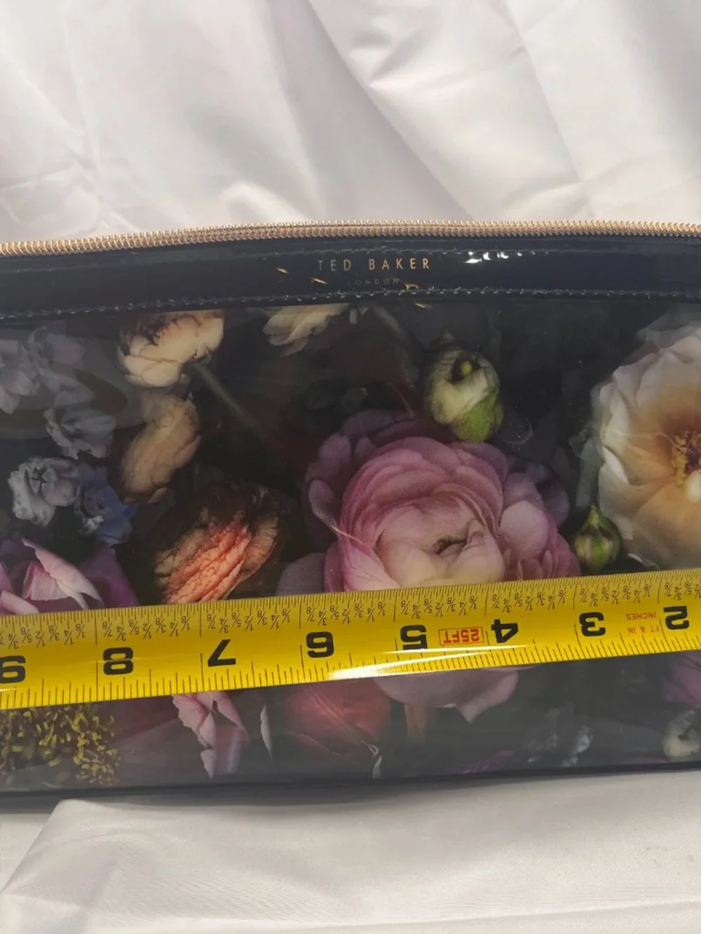 Ted Baker Till New Splendour Floral Large Cosmetic Makeup Bag